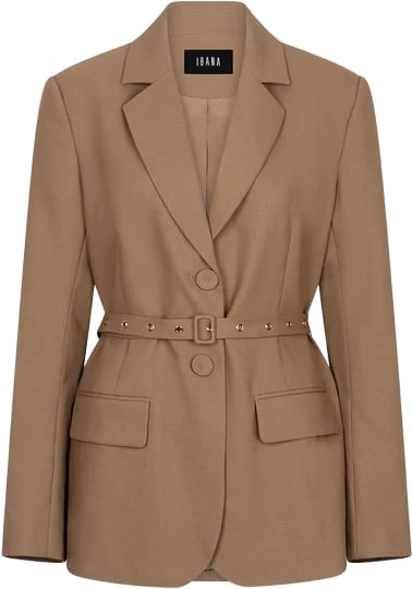 janey blazer beige