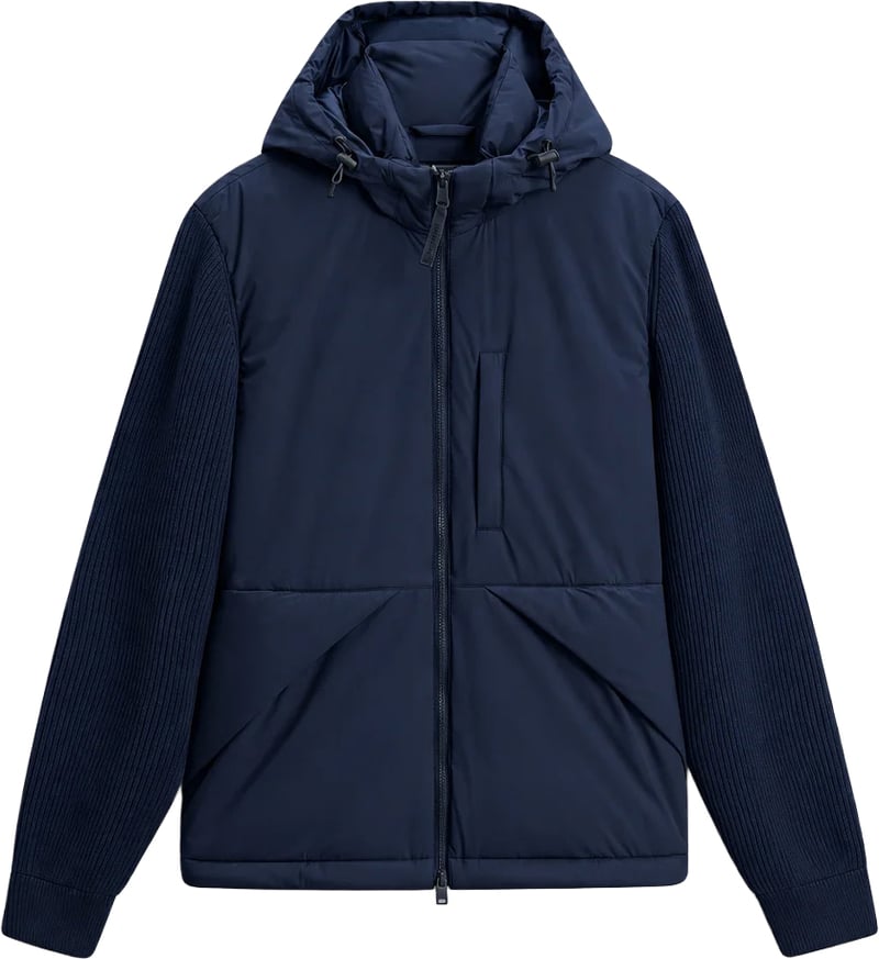 Hybrid Jacket Melton Blue