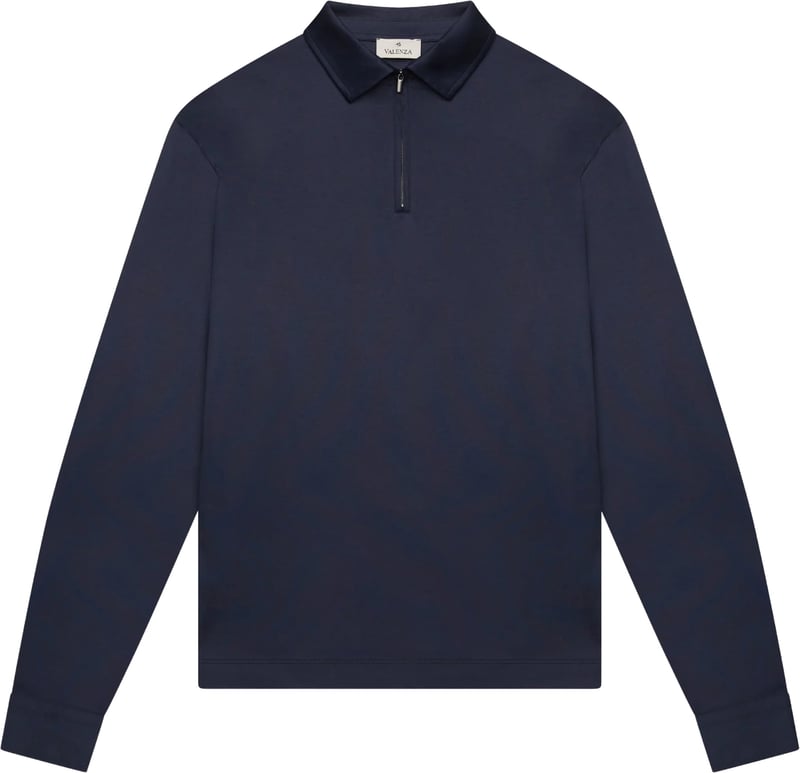 Supima Polo Met Rits