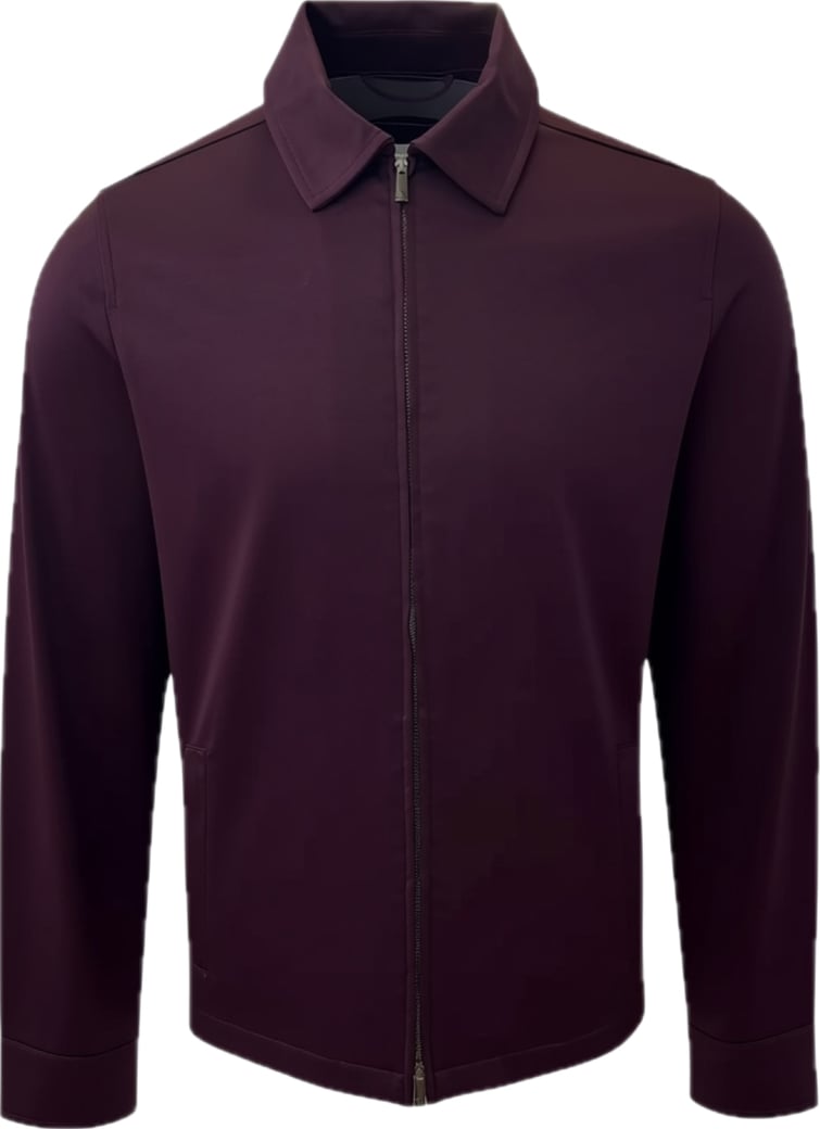 Supima zip overshirt