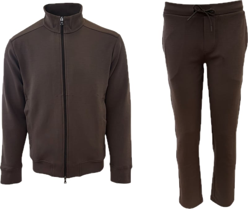 Joggingsuit bruin