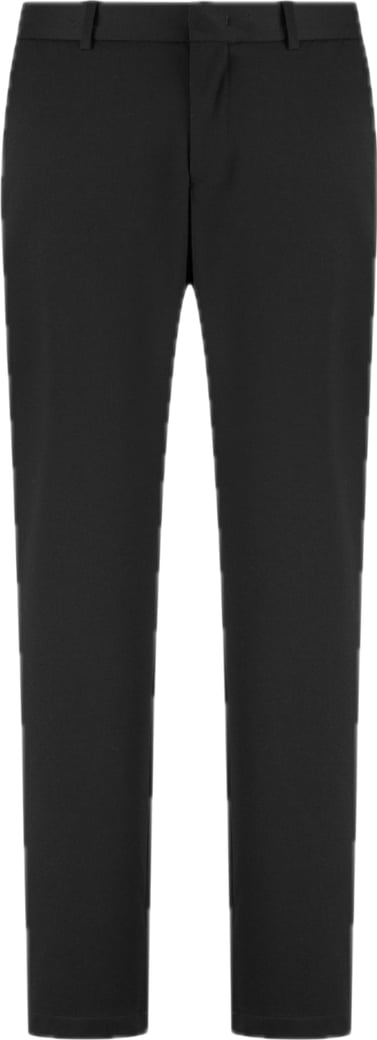 Soft Wool Travel Trouser Deep Brown