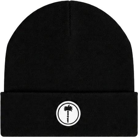 Palm Tree Beanie Black