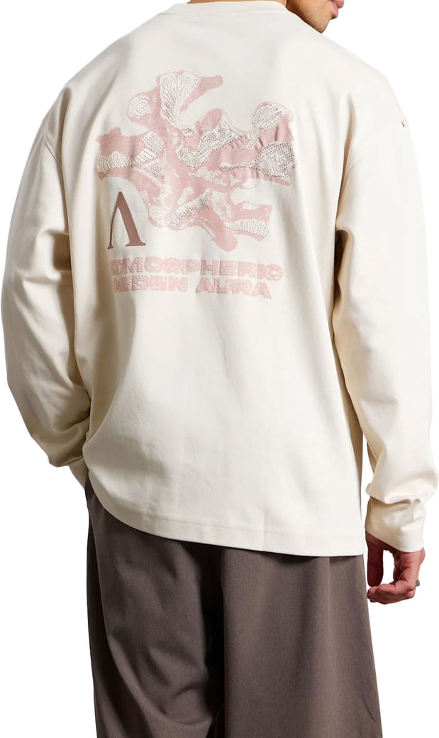 Esta Longsleeve Tee Grey Cap White