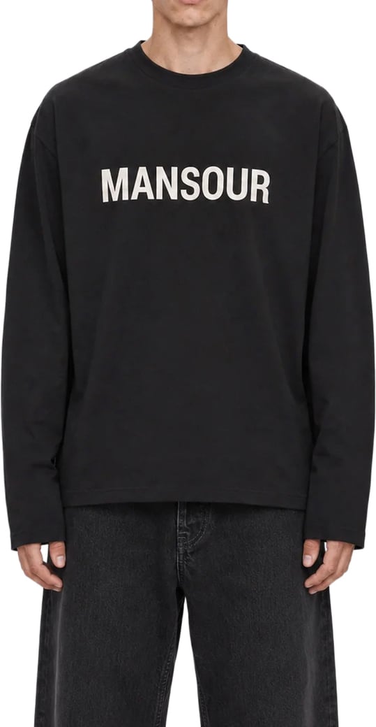 Monogram Large Longsleeve Black