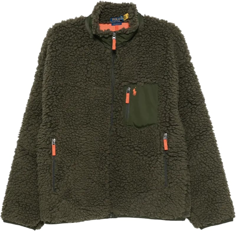 knit full zip-pullover