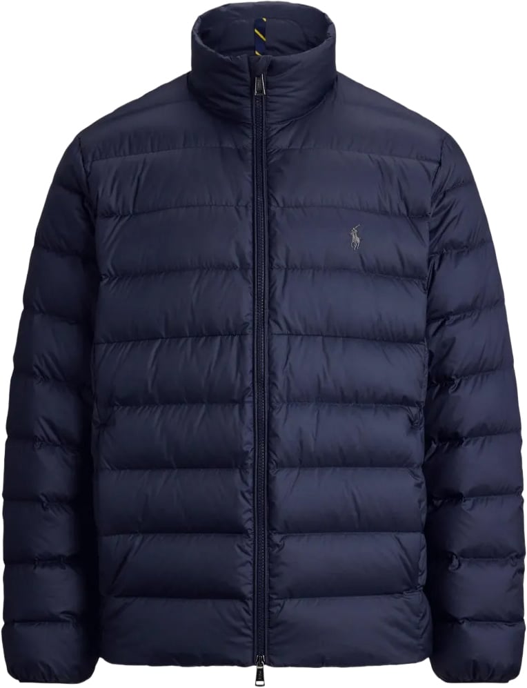 woven puffer jacket