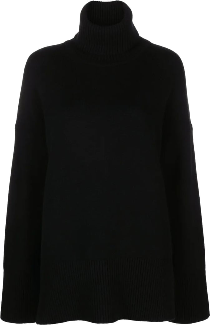 Relaxed Fit Cashmere Turtleneck Sweater
