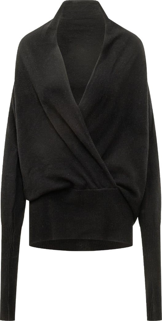 Maglia con Scollo a V Incrociato
