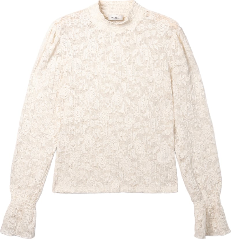 Aaiko - Pes 178 - Tory plisse - 110107 Cream