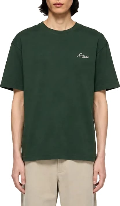 JERSEY T-SHIRT WITH LOGO DARK/GREEN