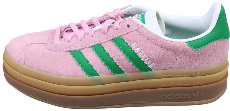 Adidas Gazelle Bold 'True Pink Green Cloud White'