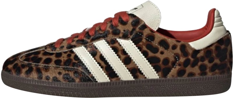 Adidas Samba OG Preloved Red Leopard