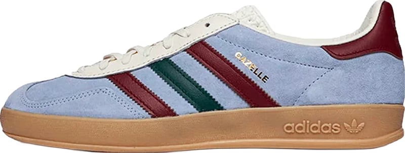 Adidas Gazelle Indoor 'Blue Dawn Collegiate Burgundy'