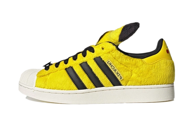 adidas Superstar Pokémon Pikachu Yellow