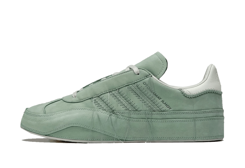 Adidas Y-3 Gazelle "Silver Green"