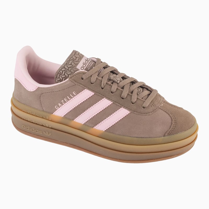 adidas Gazelle Bold Trace Brown Clear Pink (Women's)