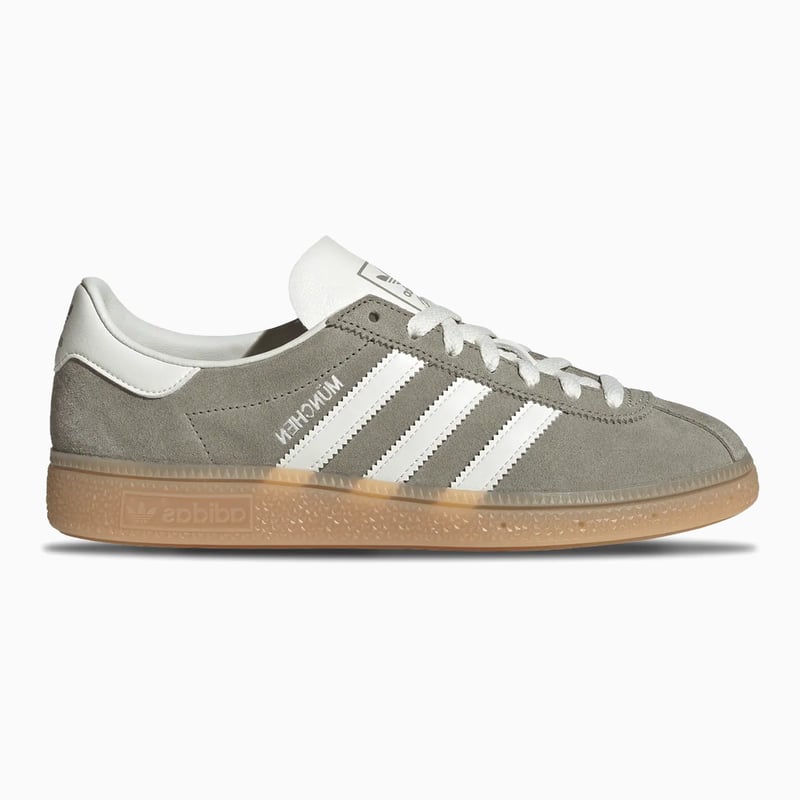 adidas Muenchen Silver Pebble Off White Gum (Women's)