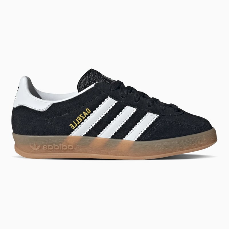 adidas Gazelle Indoor Core Black Cloud White Gum (GS)