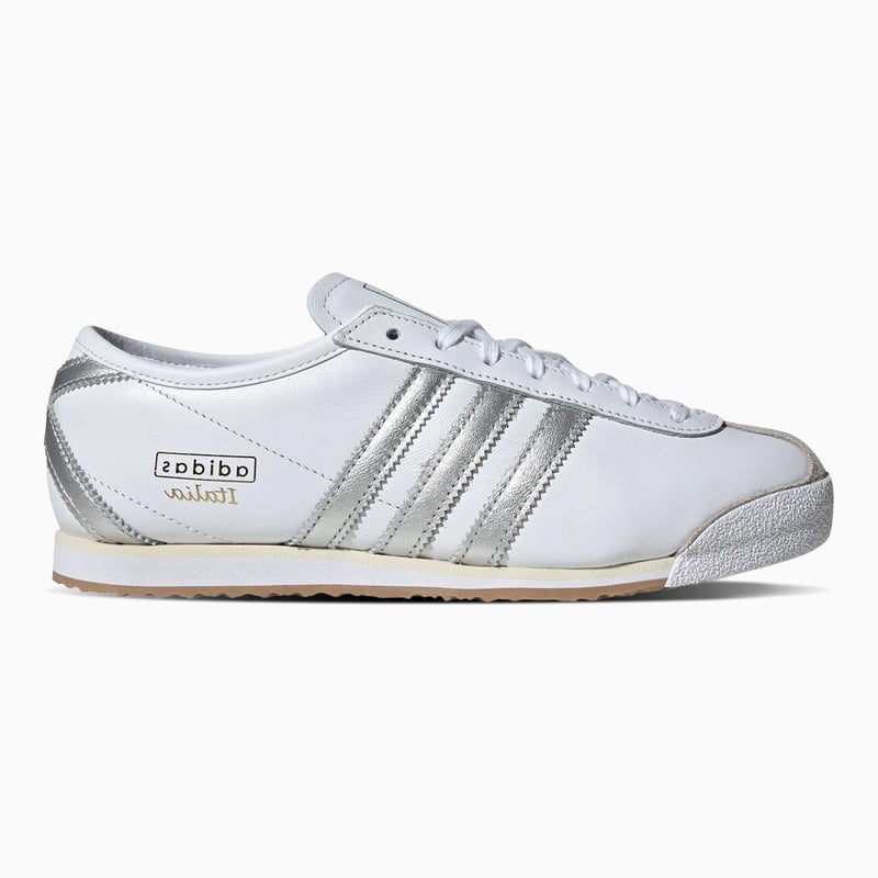 adidas Italia 70s Cloud White Silver Metallic Cream White (Women's)