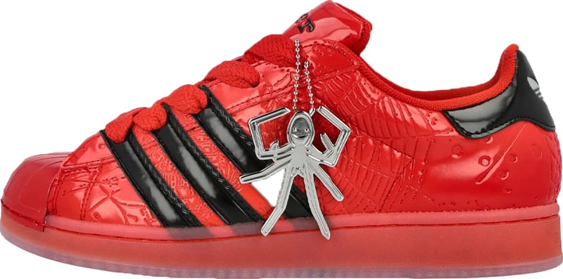 Adidas Superstar x Sp5der 'Red Black'