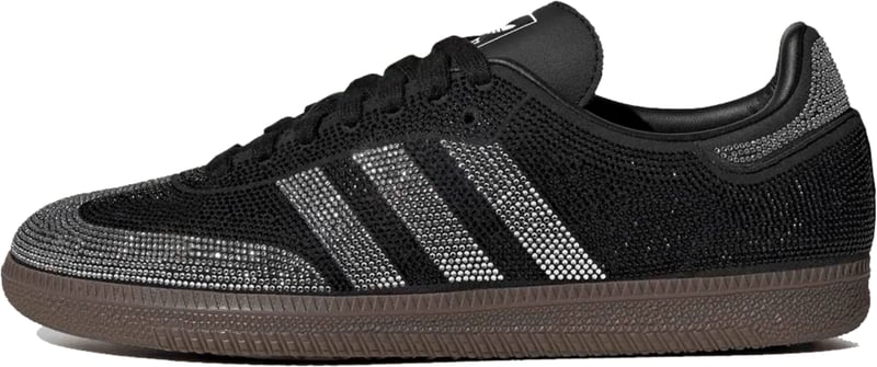 Adidas Samba OG Rhinestone Black Silver