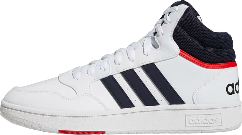 Adidas Hoops 3.0 'White Navy Red' - Maat 38 2/3 (ARCHIEF)