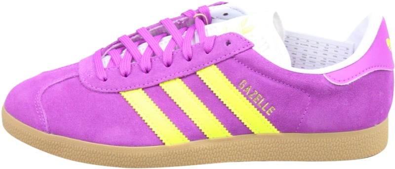 Adidas Gazelle 'Purple Burst Solar Yellow'