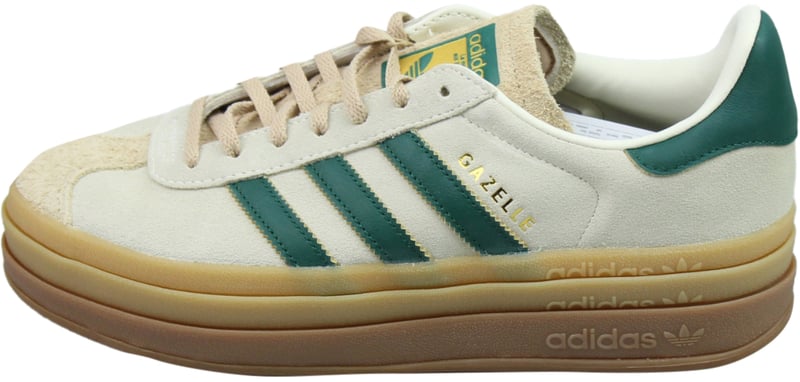 Adidas Gazelle Bold Cream Collegiate Green (Dames)