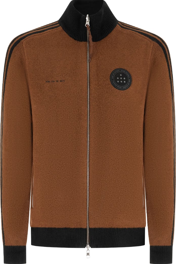 Adidas Brown acrylic blend sweatshirt