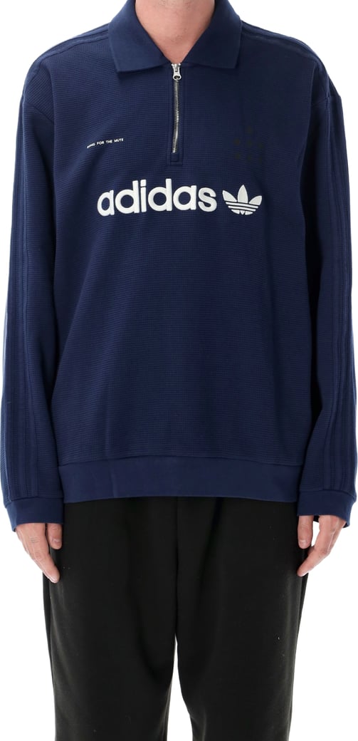 Long Sleeve Polo Sftm Night Indigo