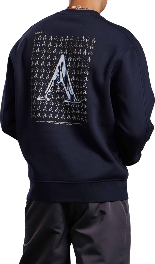 Wave Sweater Black