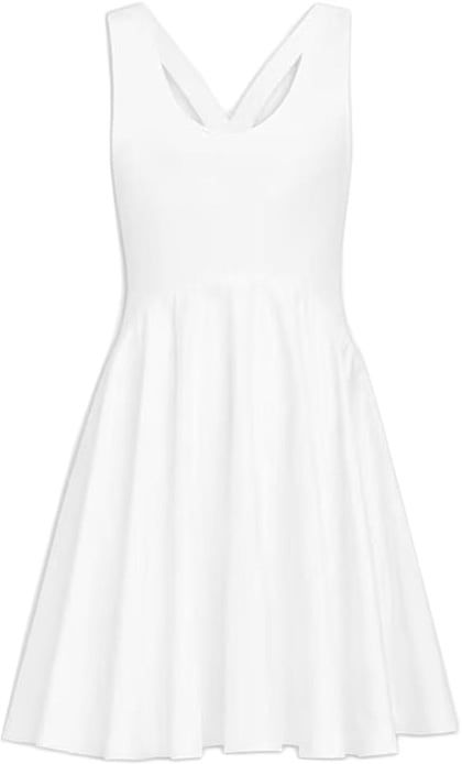 Alaïa White Cotton Casual Dress