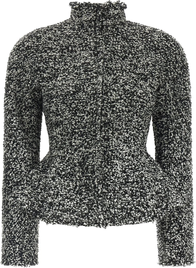 Alberta Ferretti White Virgin Wool Blazer