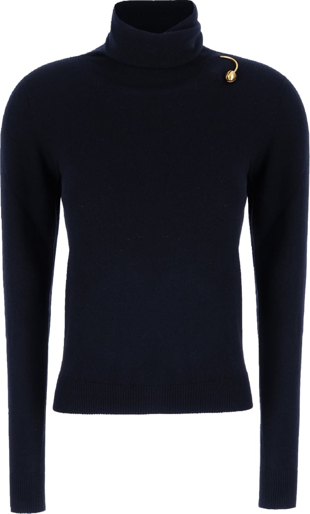 Alberta Ferretti Midnight blue wool blend sweater