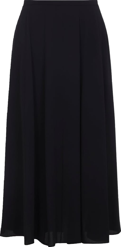 Alberta Ferretti Georgette Midi Skirt