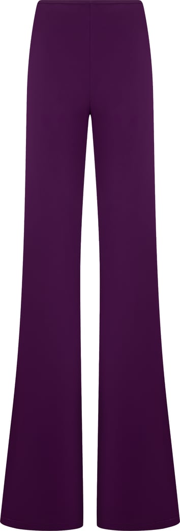 Elegant and Comfortable Purple Wide Leg Pants