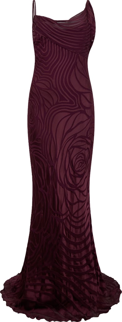 Long dress with thin straps