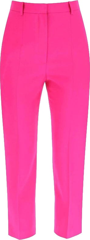 Alexander McQueen Multicolor Wool Casual Pants