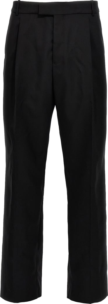 Alexander McQueen Black Wool Dress Pants