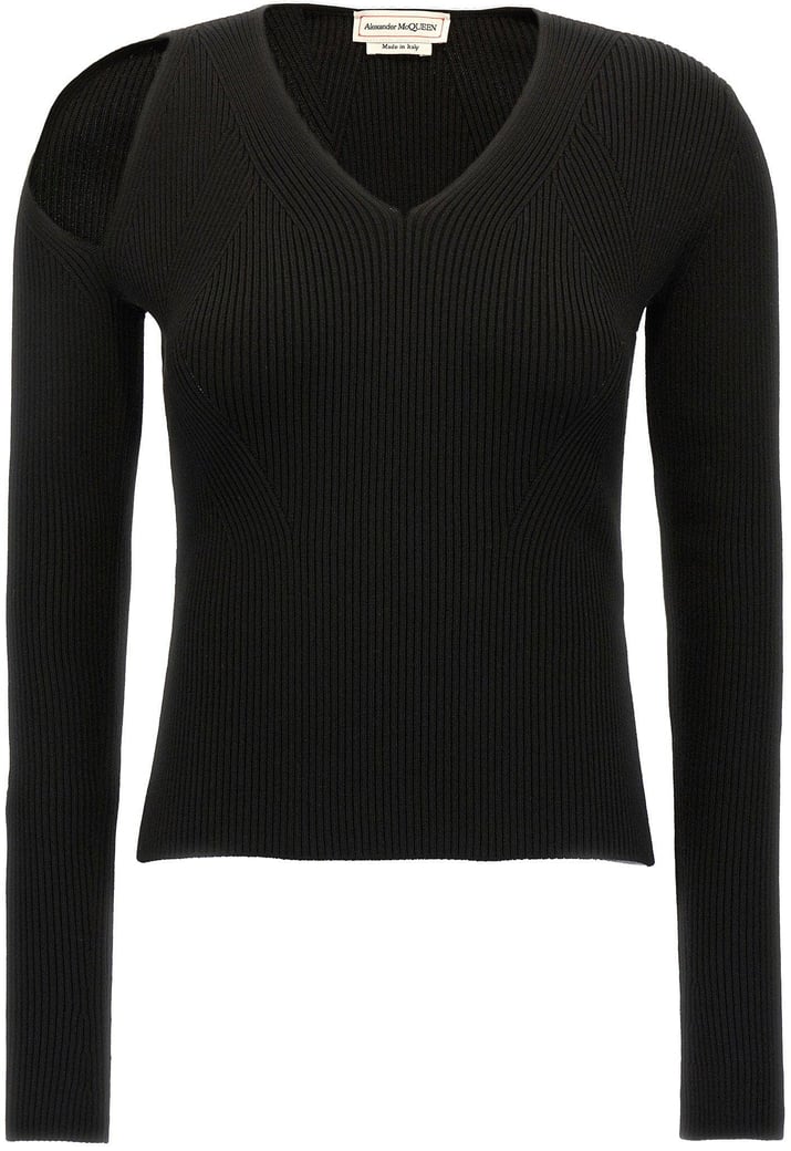 Alexander McQueen Cut-out Sweater