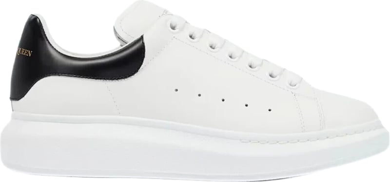 Alexander McQueen Men's Oversized Sneakers White Black