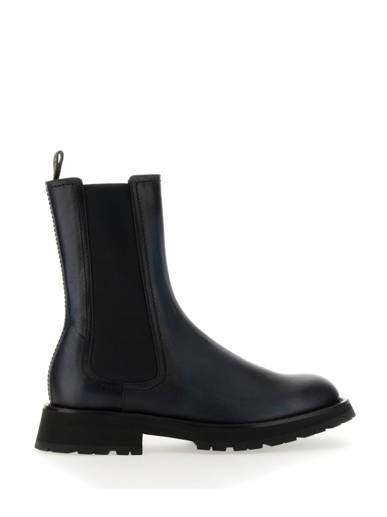 Polished Leather Boot