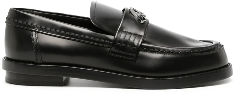 Seal Logo Plaque Loafers