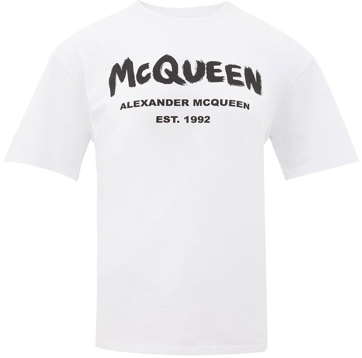 Alexander McQueen White Cotton T-Shirt