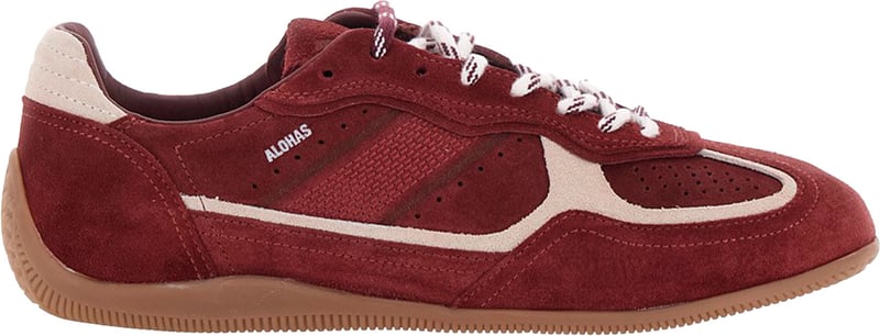 Sneakers Suede Burgundy