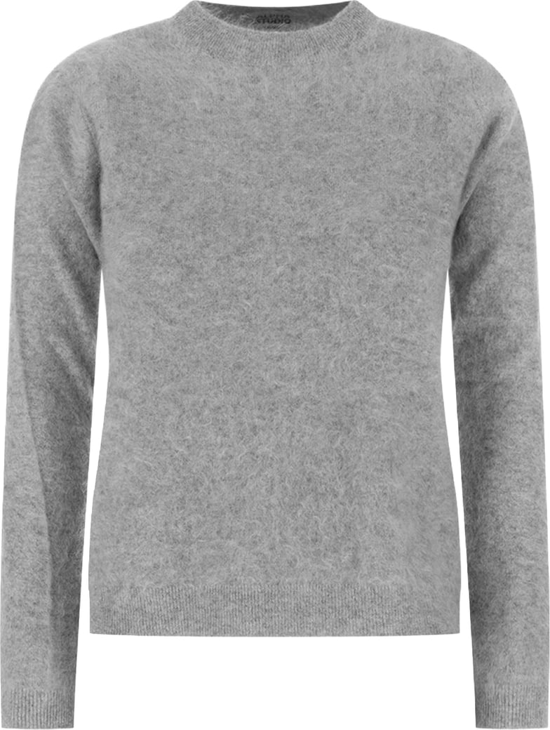 Alpha Studio Grey cashmere sweater