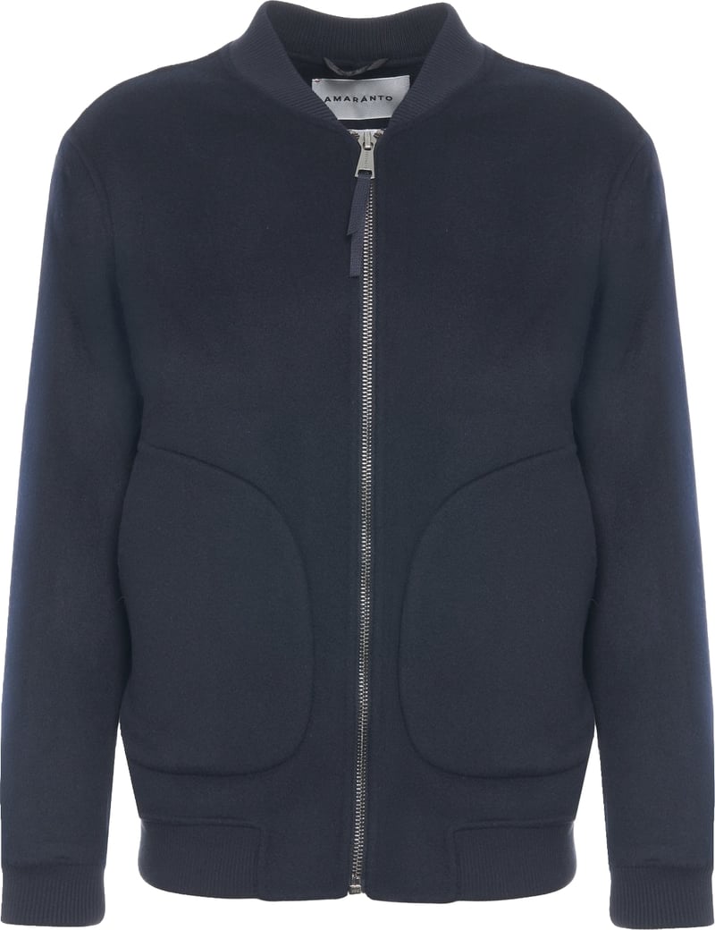 Bomber jacket in wool
