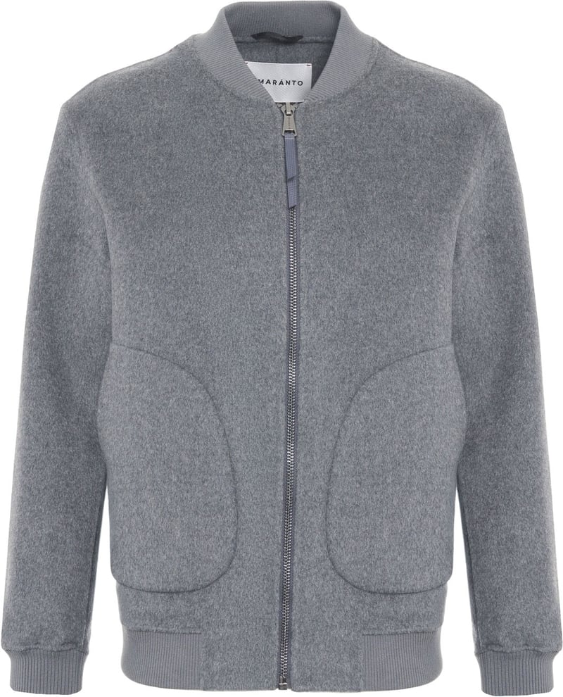 Bomber jacket in wool