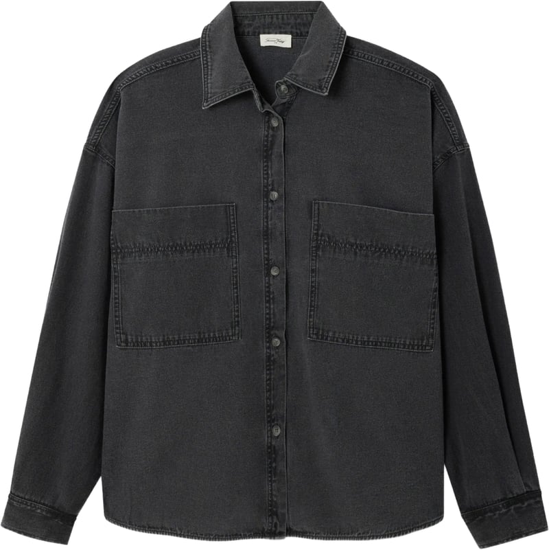 overshirt black